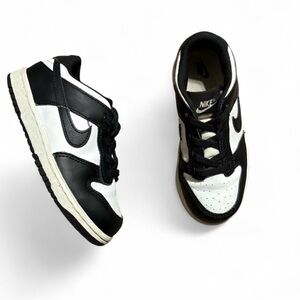 Nike Kids Black and White Sneakers